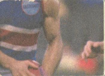 1986 Scanlens VFL #13 David Rhys-Jones Back
